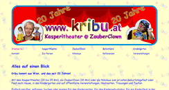 Desktop Screenshot of kribu.at